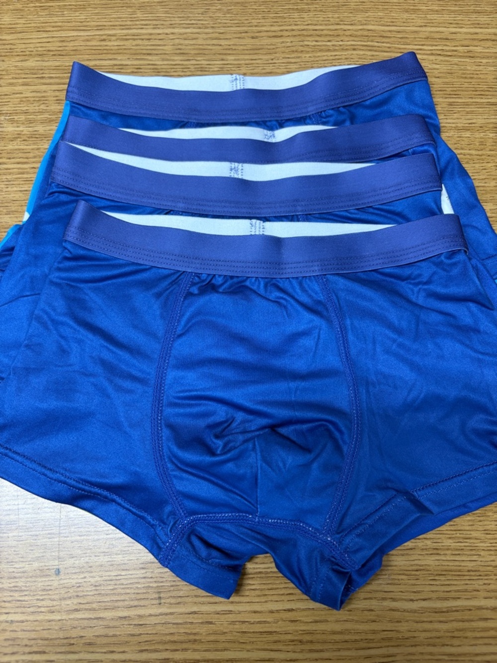 Boys Toddler's Blue Boxer Briefs - 4 Pack
